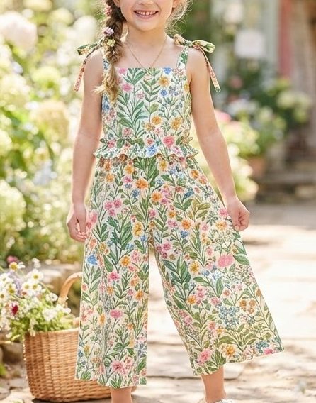 Floral Jumpsuit — alternate view